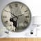 Designart 'Believe Shadow I Oversized Cottage Wall Clock